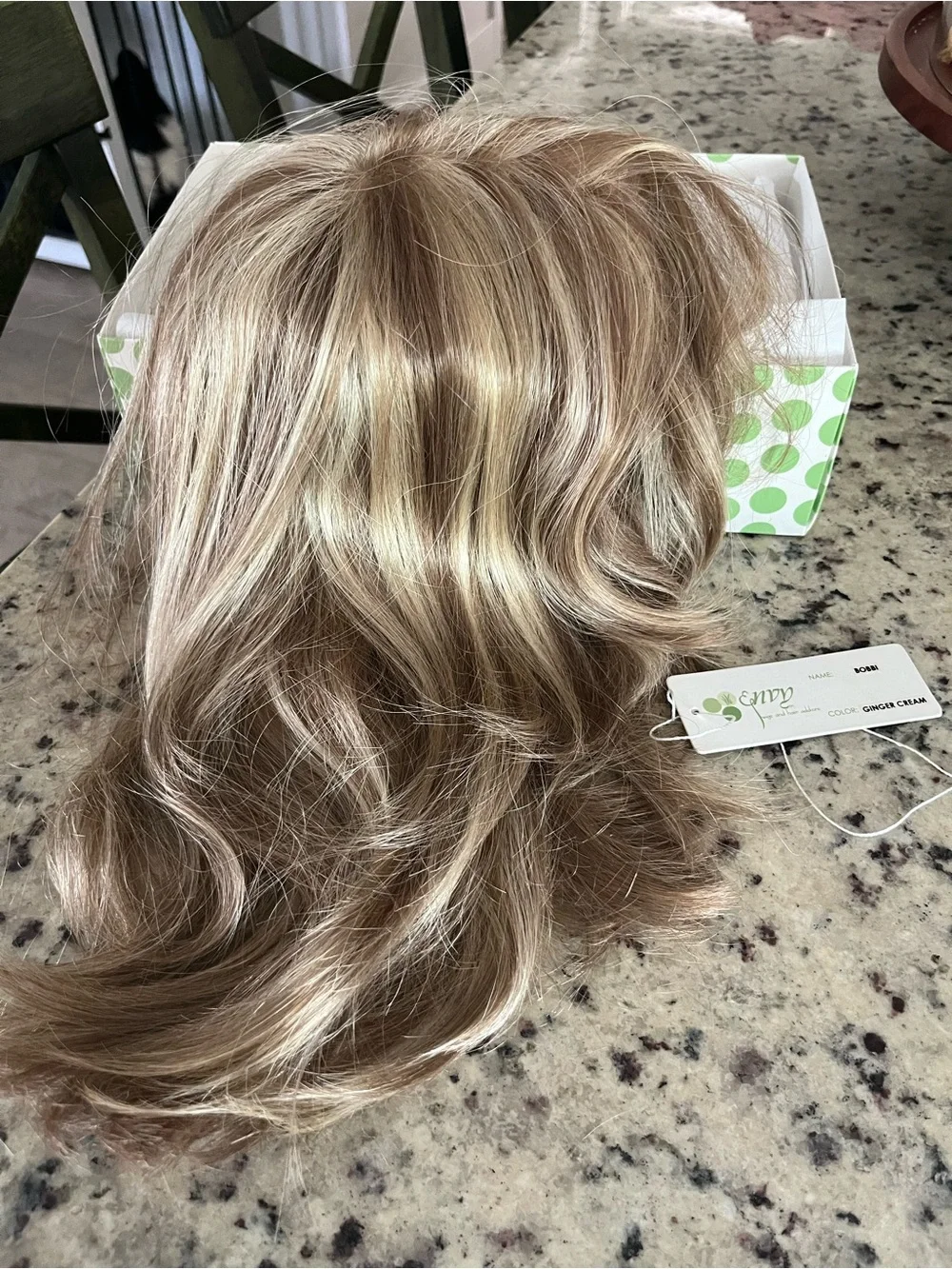 Envy “Bobbi” “Ginger Cream” Color Wig